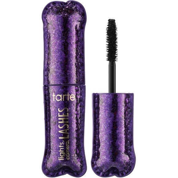 new Tarte シ Lights, Camera, Lashes™ シ Mini Mascara シ 4 in 1 Smudge Proof シ Black - Picture 2 of 10